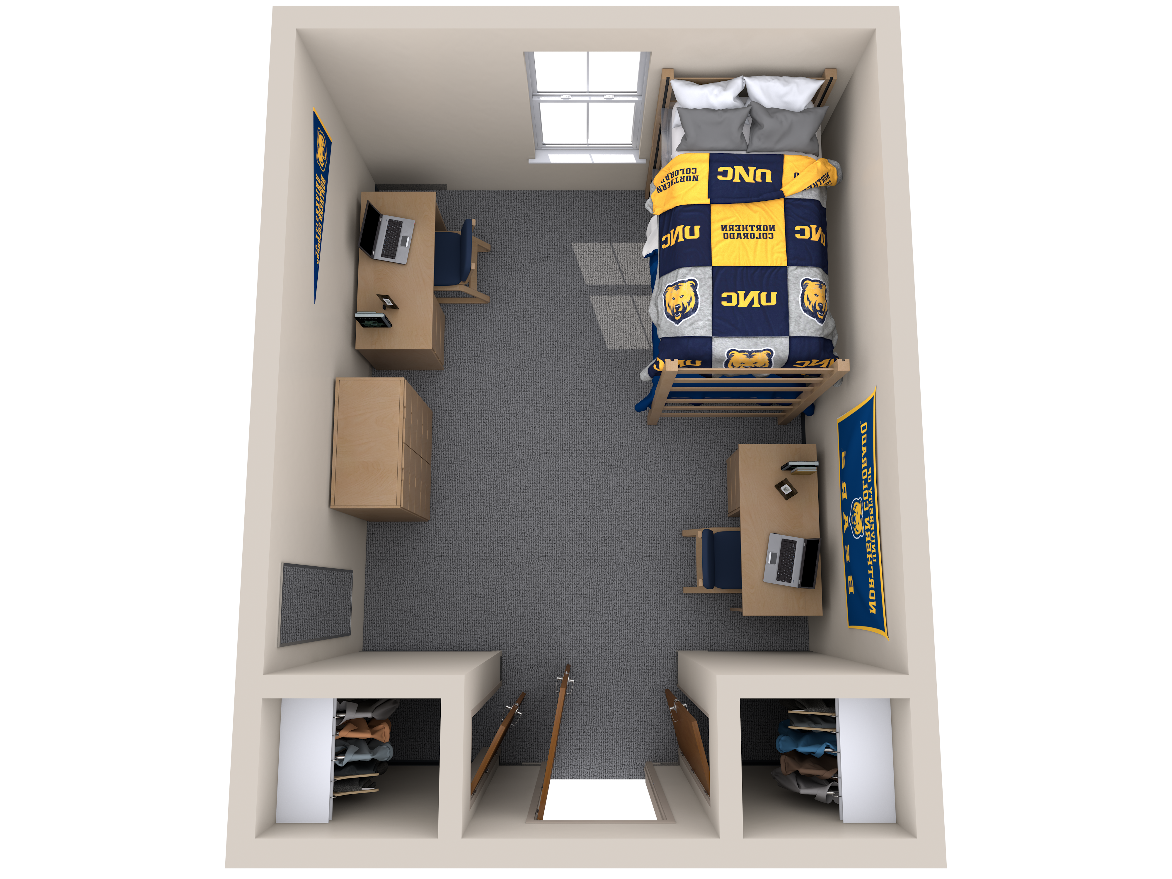 Decker Hall floorplan